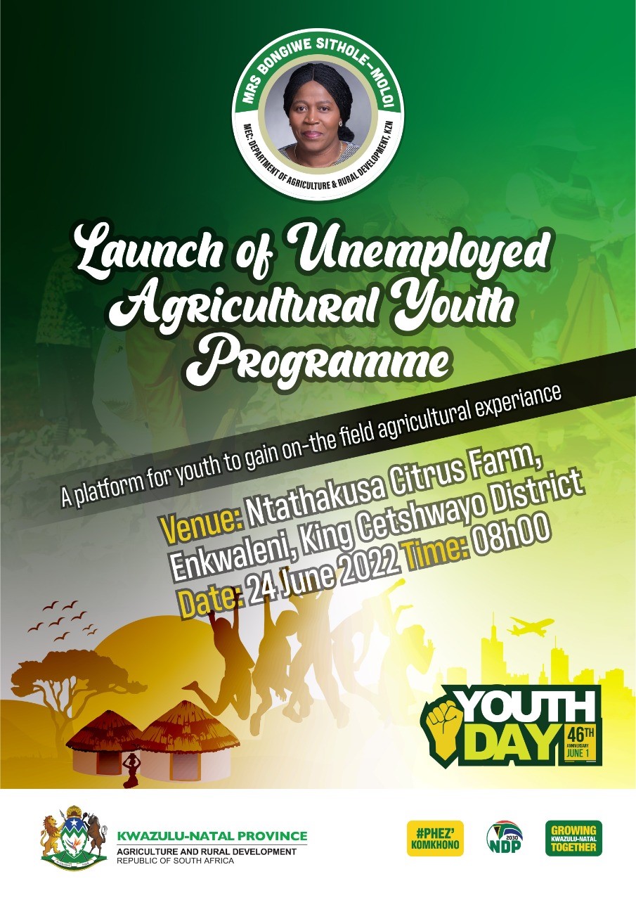 Launch of Unemployed Agricultural Youth Programme 