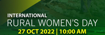 International Rural Womens Day thumbnail