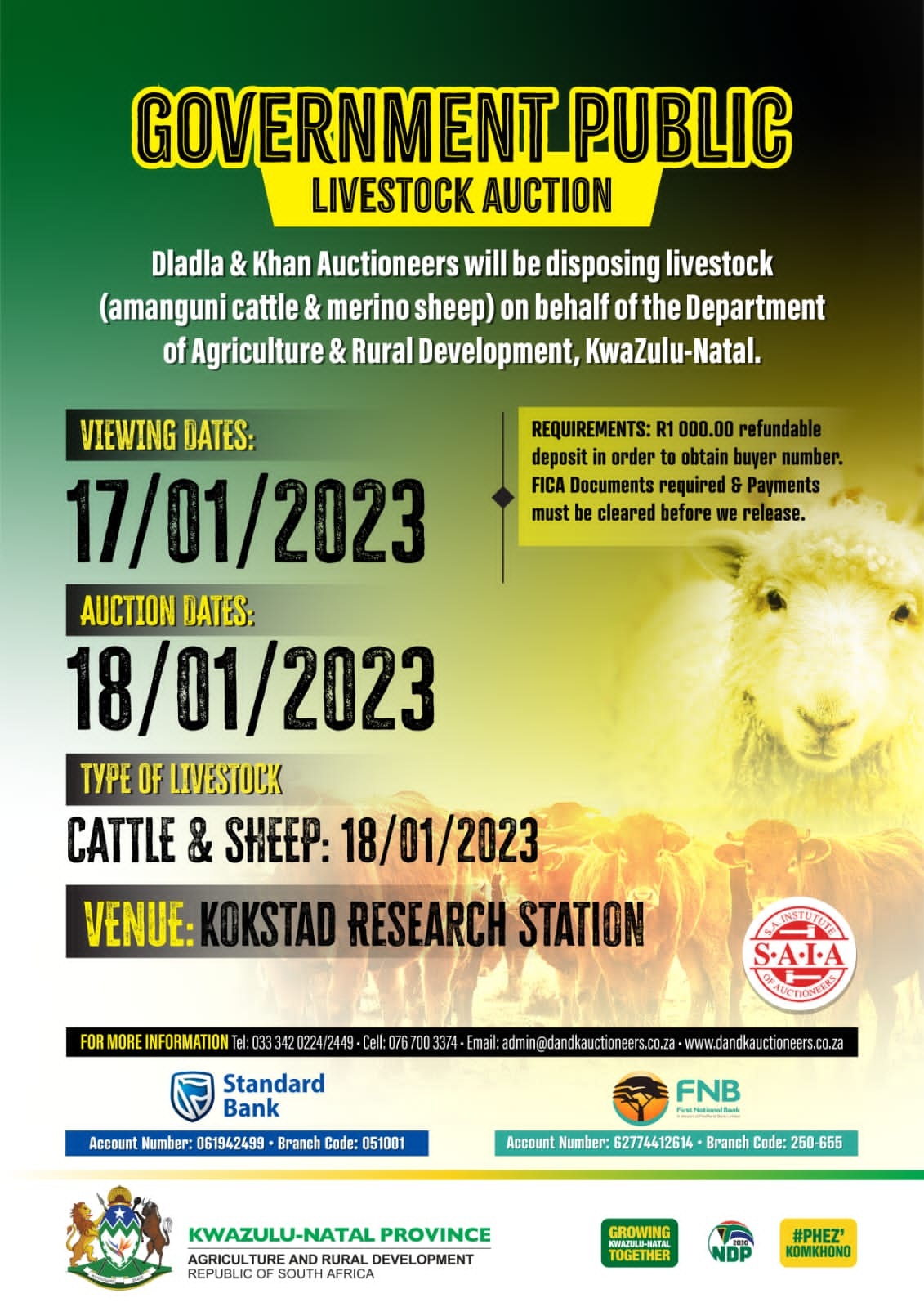 Gov Public Livestock Auction