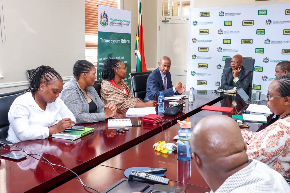 KZN Agriculture Rural Development MEC S Meeting With Senior Management