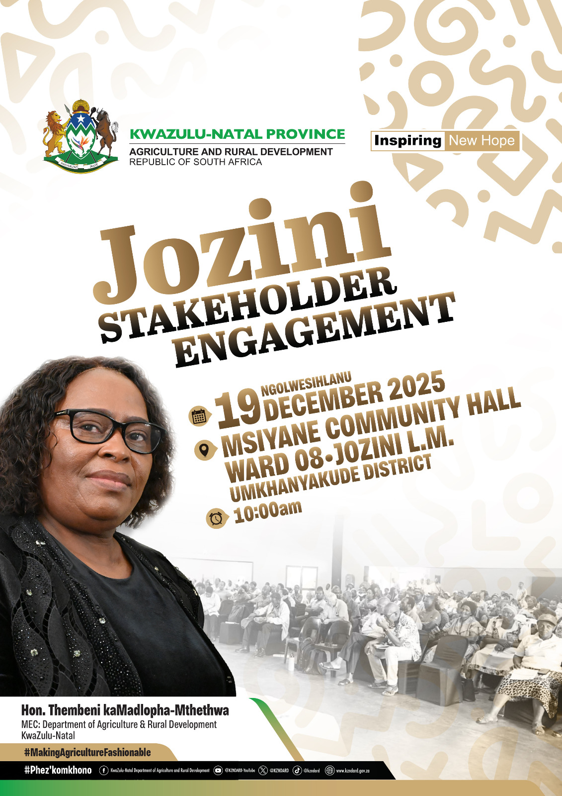 Jozini Stakeholder Engagement 