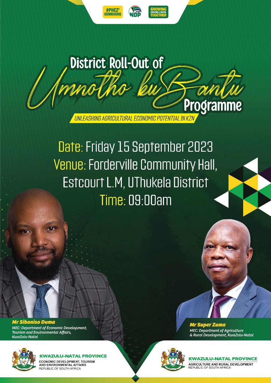 District roll out of Umnotho ku Bantu Programme