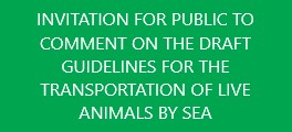 Transportation of live animals by sea