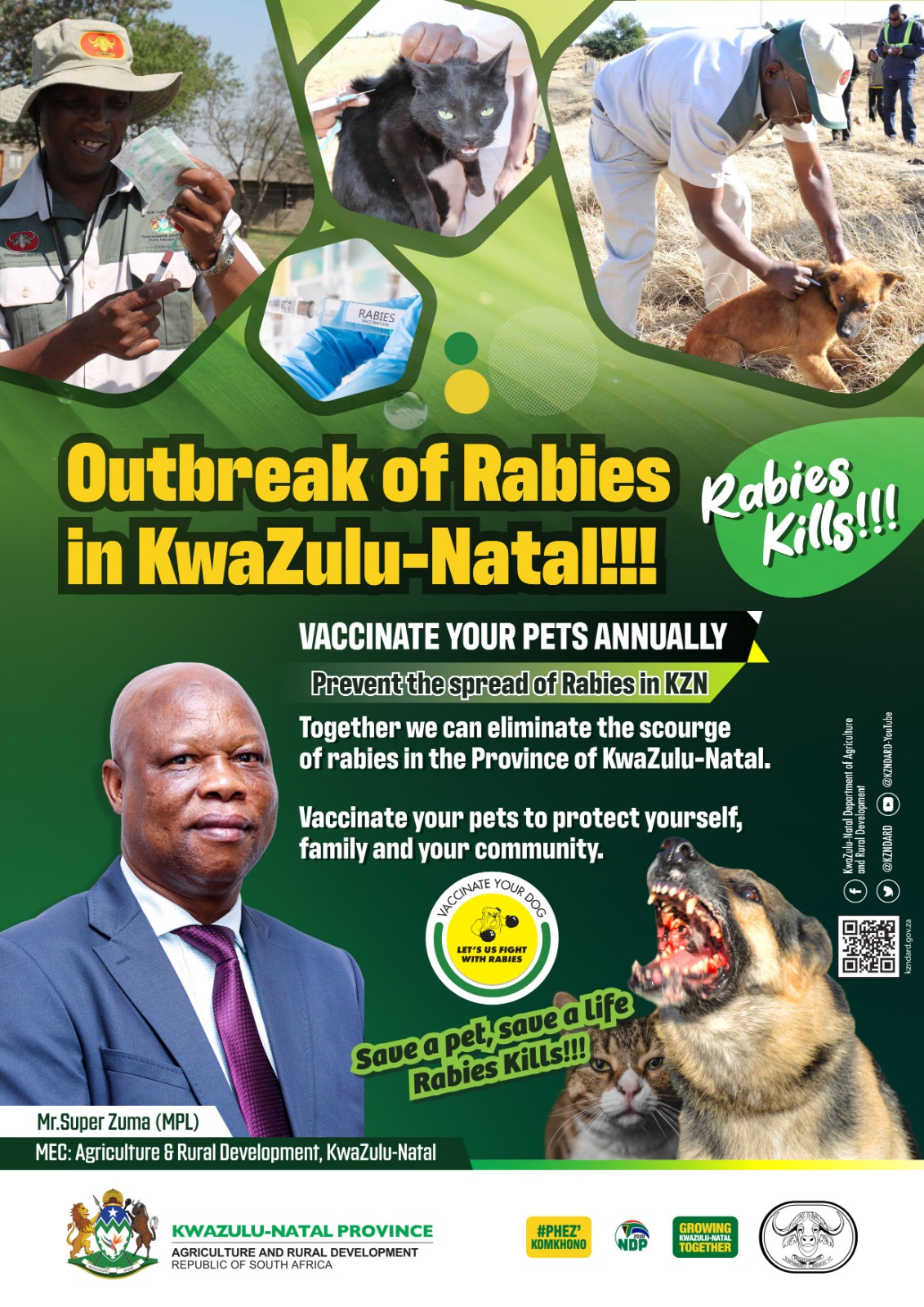 Rabies outbreak in KZN