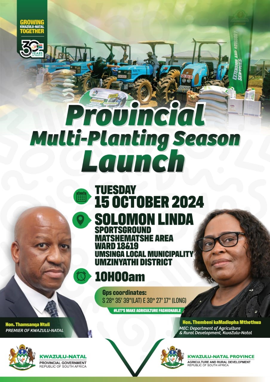 Provincial Multi planting Season Launch 