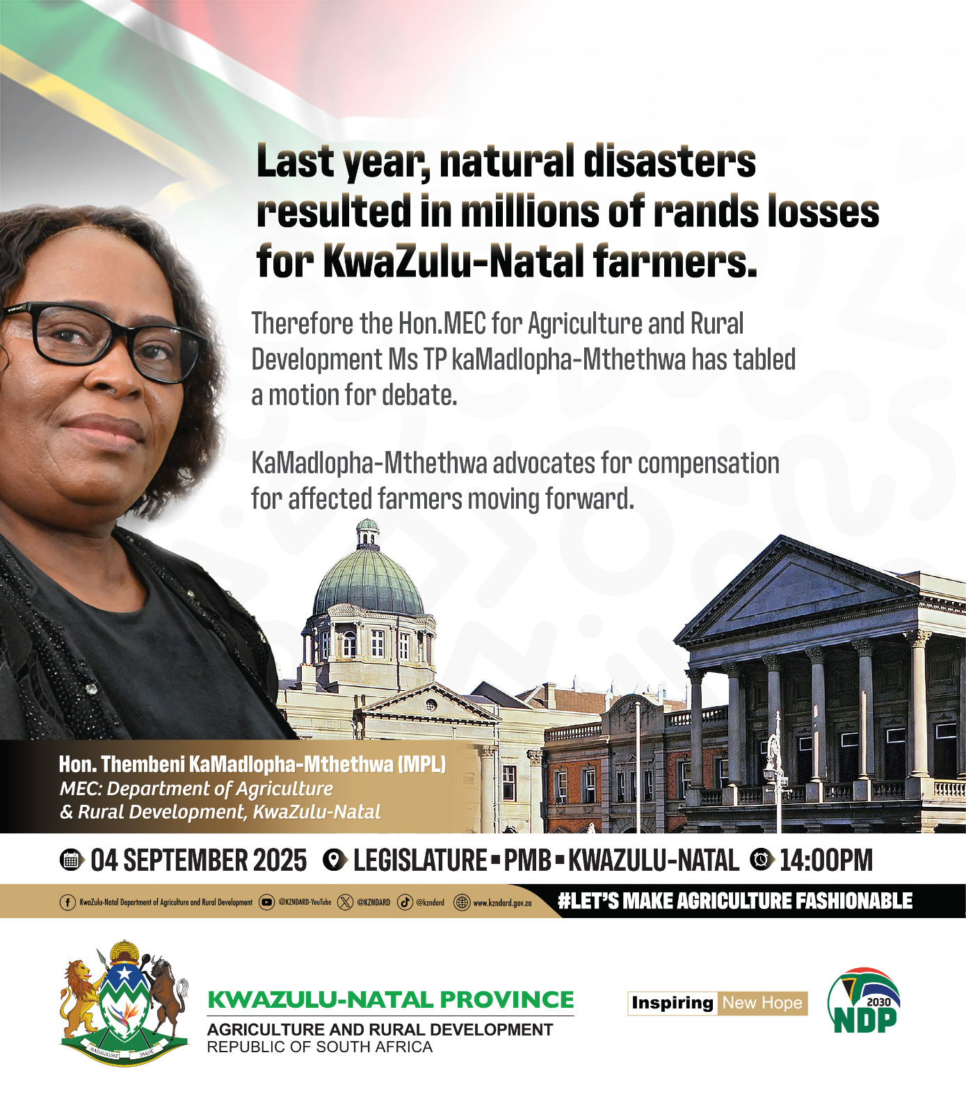 MEC advocates for compensation for affected farmers