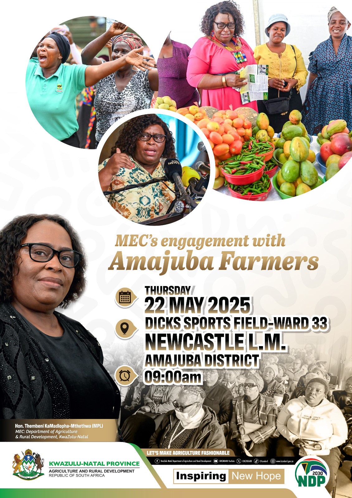 MECs engagement with Amajuba Farmers