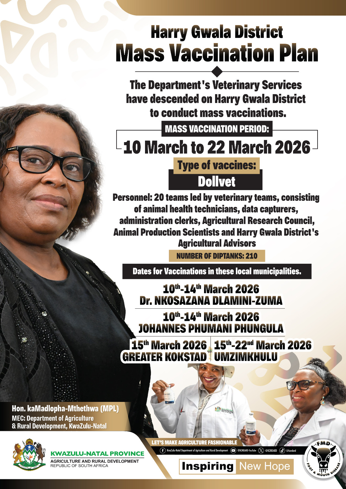 Harry Gwala District Mass Vaccination Plan
